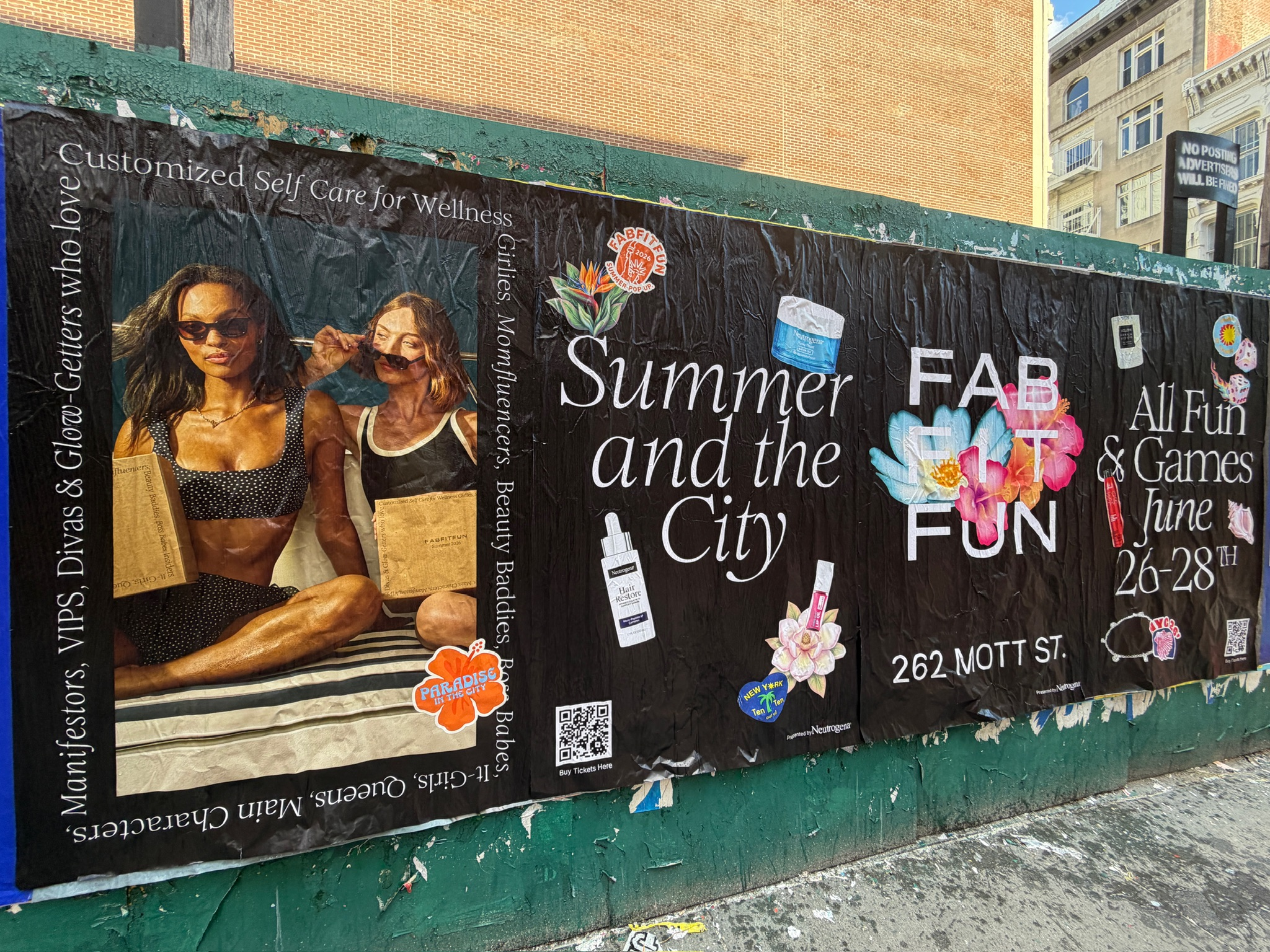 SoHo wildposting campaign